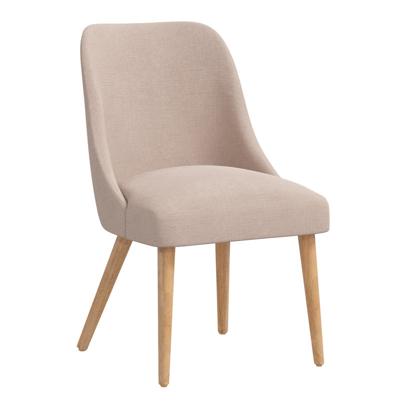 Chaise en bois massif Lozelle, Bois naturel, Boucle éléphant classique