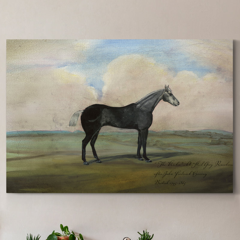 « The kicker, A Steel Grey », reproduction d’art sur toile, H 12 po x l 8 po x P 1 po