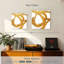 Avery Gold Circular Strokes I-109216184