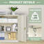 Armoire de rangement à 2 tablettes Iaconetti-1458944495