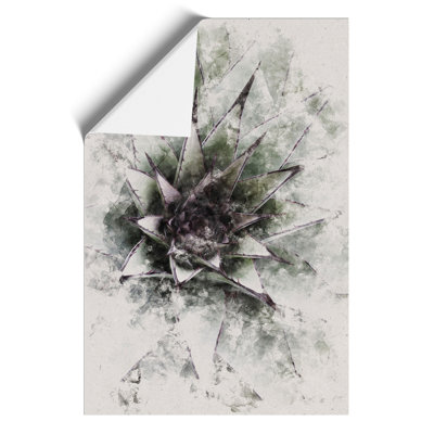 The Succulent Plant Watercolour - Frameless Print