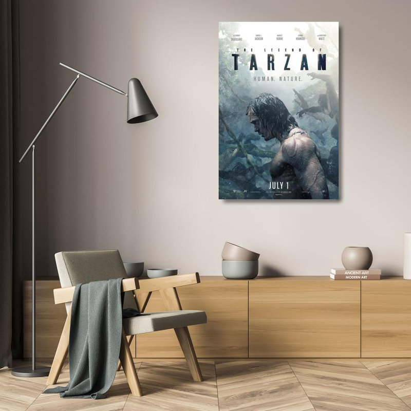 La légende de Tarzan, H 24 po x l 16 po