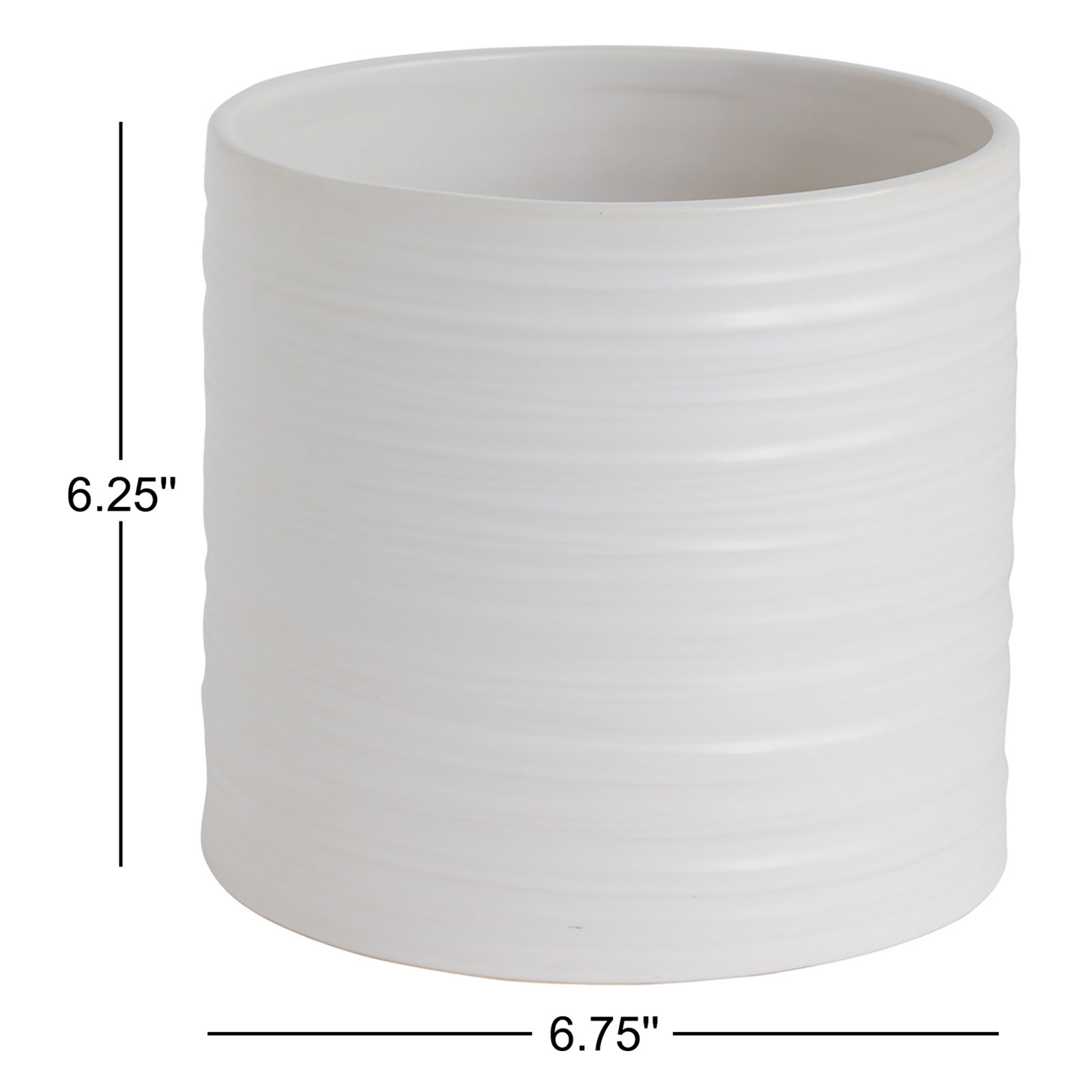 Canella 7" Ceramic Pot Planter