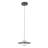 Nial 10-in Gray/Gold Dimmable LED Pendant