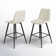 Seidman 26" Upholstered Low Back Counter Stool