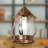 6.25"W Jeromesville 1-Light Copper Lantern Shaded Pendant