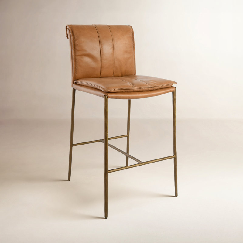 Mayer Counter Stool Adobe Tan, Tan, Counter Stool (27" Seat Height)