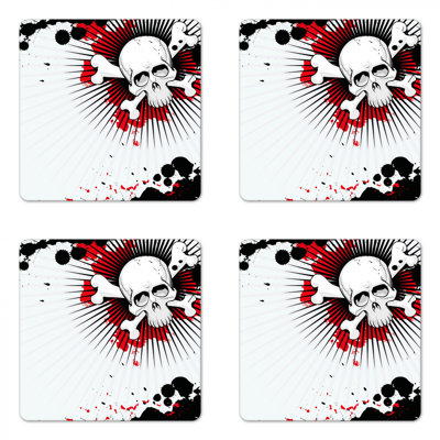 Square 4 Piece Coaster Set