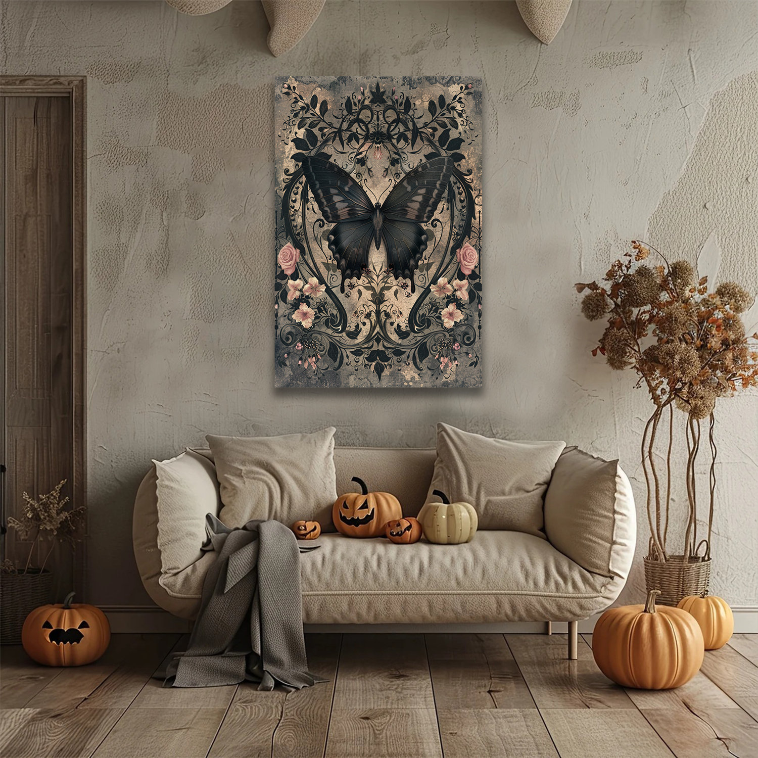 Astoria Grand Generic Horror Halloween Decorative Wall Art Painting ...
