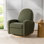 Nami Electronic Recliner and Swivel Glider in Eco-Performance Fabric with USB port