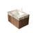 Sintered Stone Countertop and Undermount Ceramic Basin-123303705