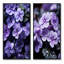 «Violets Whispering Photo», 2 pièces-491438470-491438471