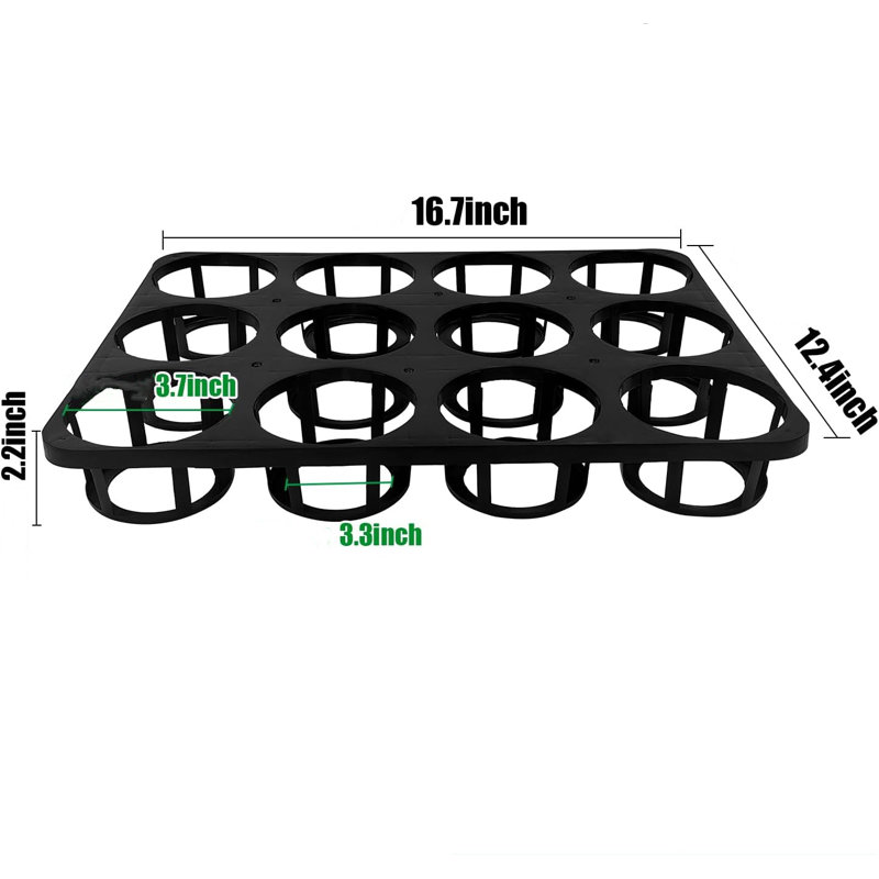 12 Cell Round Nursery Pots Tray