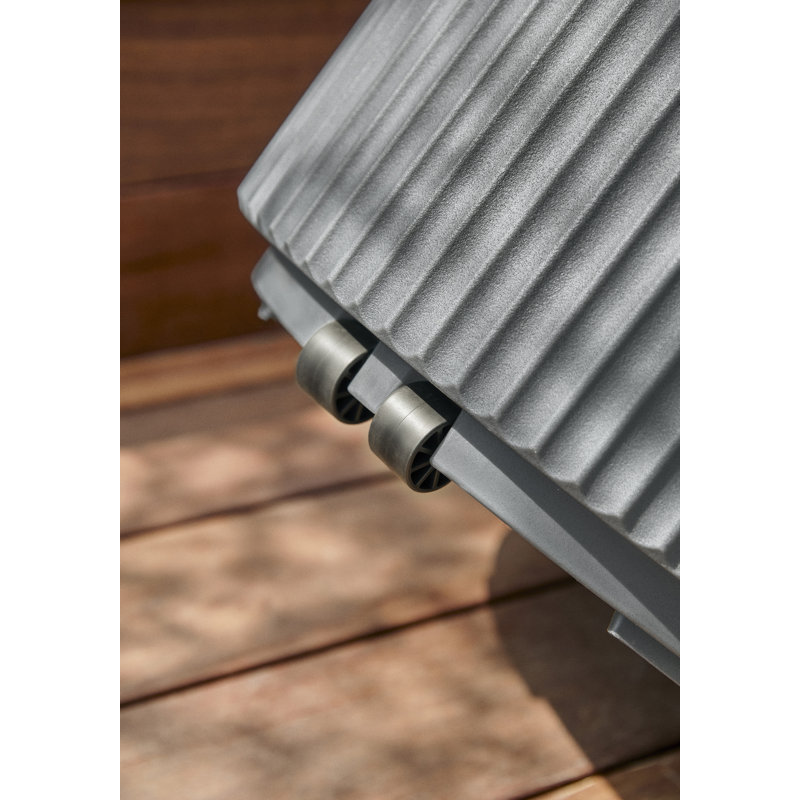 Table d'appoint Veradek, Gris