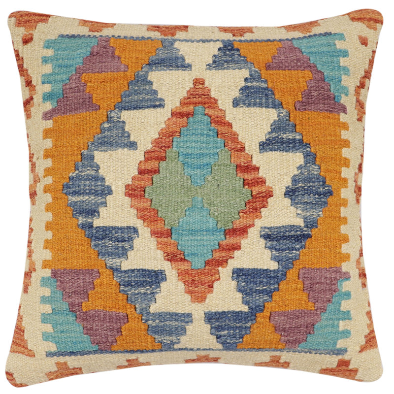 Housse et insert de coussin carré 100% laine Connelly