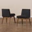 Chaise d'appoint rembourrée Klimek-1876543469