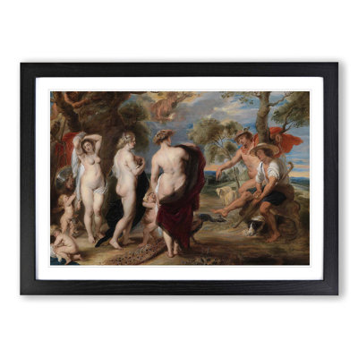 The Judgement of Paris by Peter Paul Rubens - Framed Print