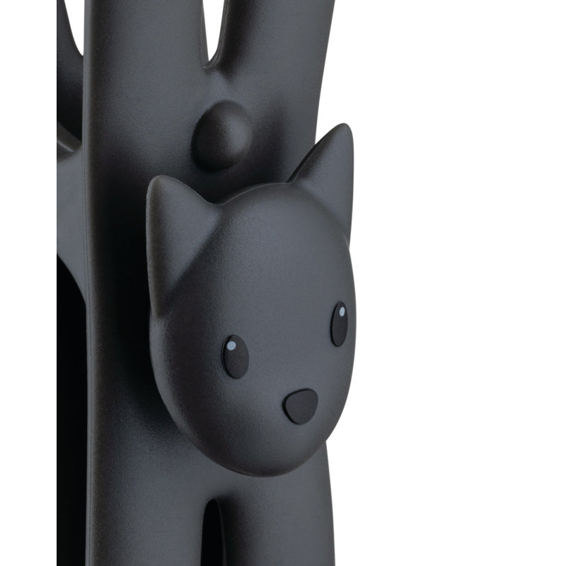 Lampo Plastic Clip, Black