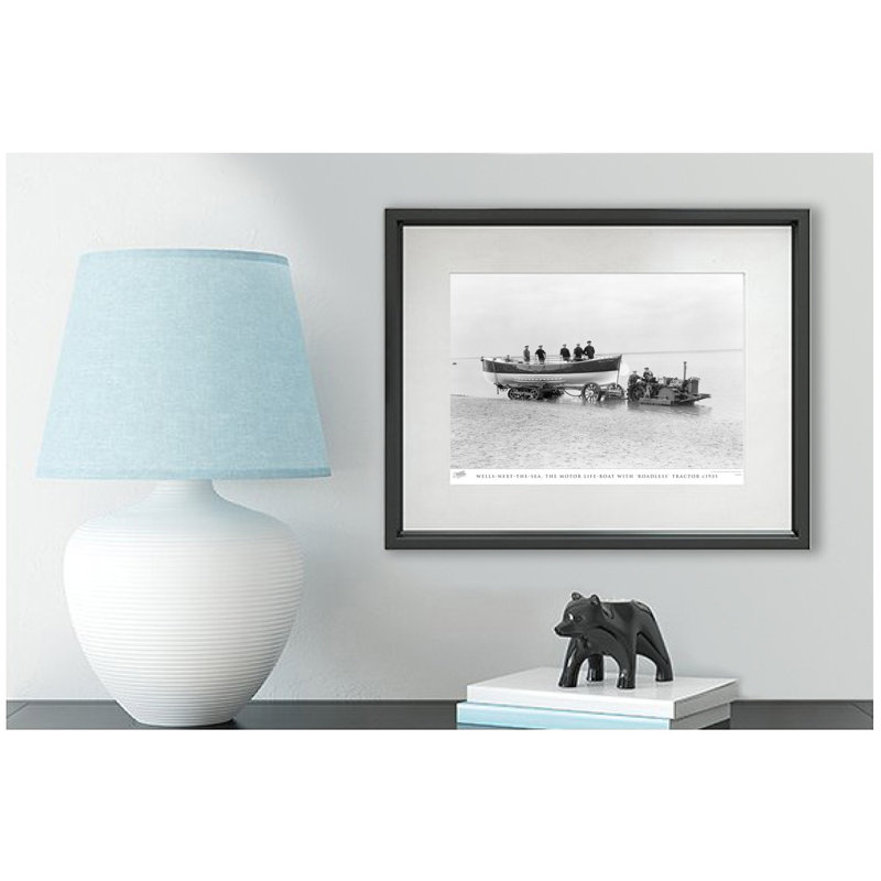 Wells-next-the-Sea, The Motor Life-Boat With 'Roadless' Tractor C1935 by Francis Frith - Single Picture Frame Print