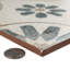 Kings 17.63" x 17.63" Ceramic Patterned Wall & Floor Tile-48898244