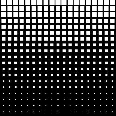 Square Dot Background On Canvas Graphic Art