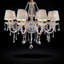 Knollview 8 - Light Crystal Chandelier