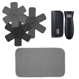 6-Piece Cookware Protectors, Silicone Grip, & Dish Drying Mat Set