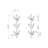 Vertical Eight Hook Coat Rack Wall Mount - Silver-1732014520