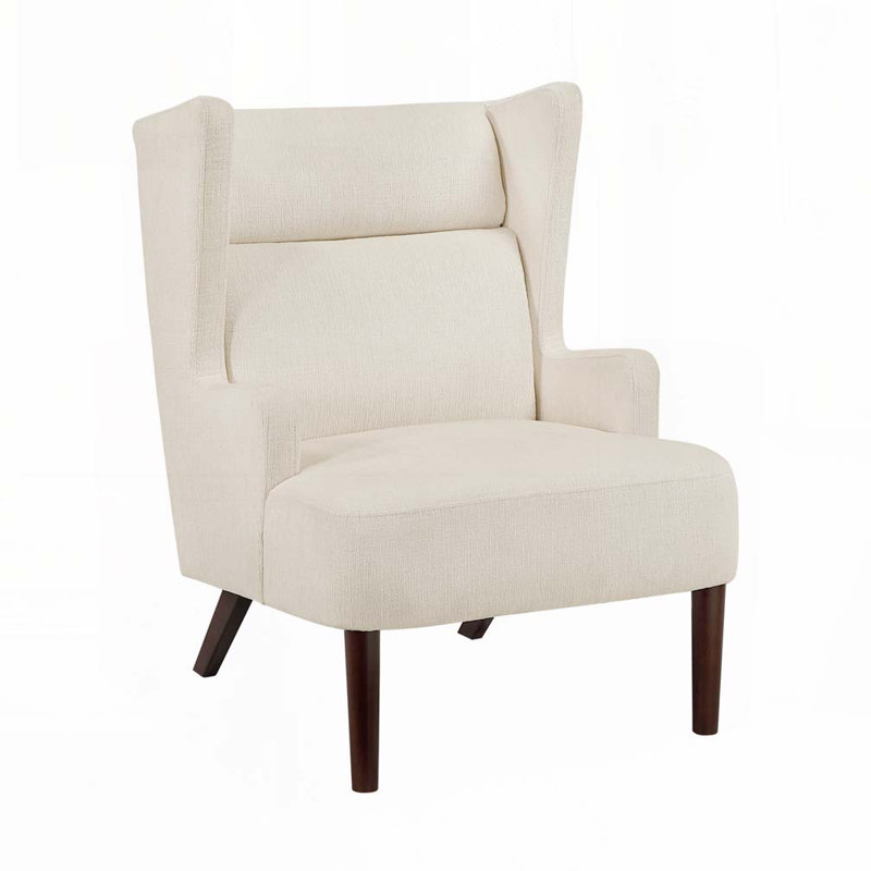 Fauteuil d'appoint en chenille, Beige