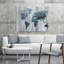 « texture monde map », impression sur toile-32483993