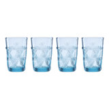 Lenox Butterfly Meadow Blue Tall Glasses, Set of 4