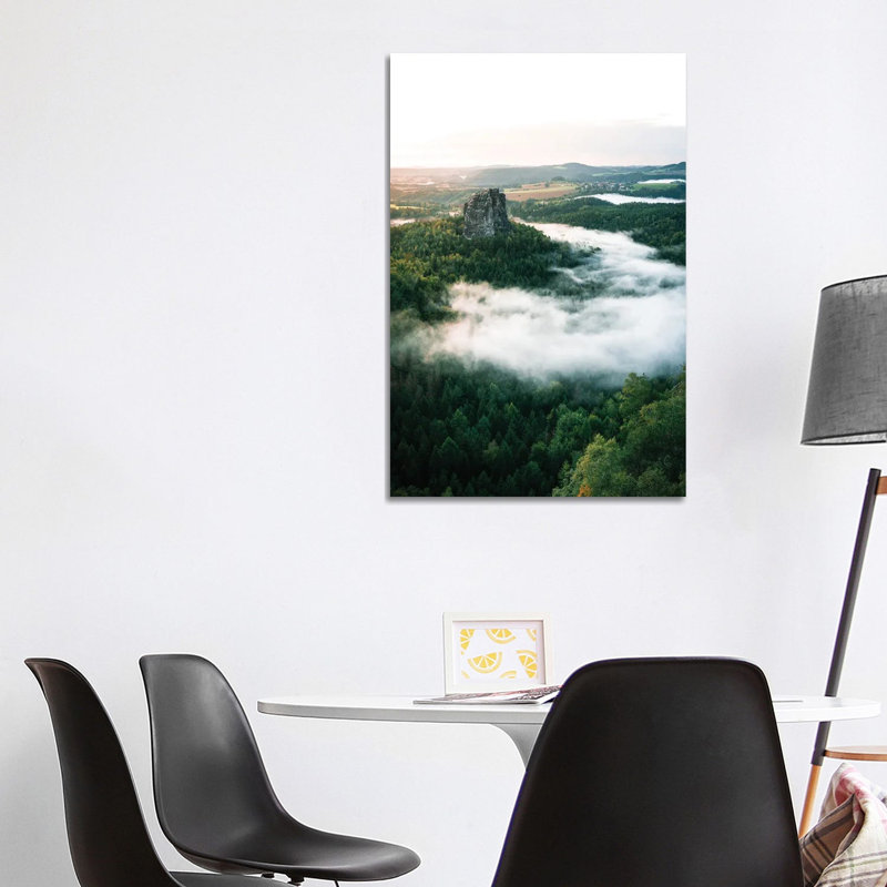 Sea Of Fog by Fabian Fortmann - Wrapped Canvas Print, 101.6 cm H x 66.04 cm W x 1.91 cm D