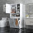 Laundry Cabinet With Doors And Shelf