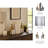 Decorative Book Ends With Seated Figurine For Home Decor - Modern Bookend Set For Shelf Or Bookshelf Decor Accent - Set Of 2, 8", White & Gold