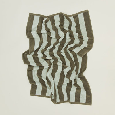 Simple Striped Cotton Towel
