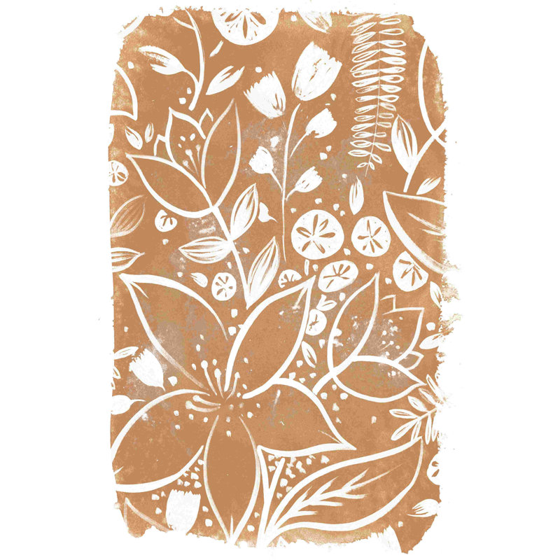 Garden Batik VI, H 18 po x l 12 po
