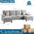 3-Piece Modular Upholstered Sectional Couch-83089980