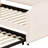 Velvet Upholstered Daybed With Pop Up Trundle-379249401