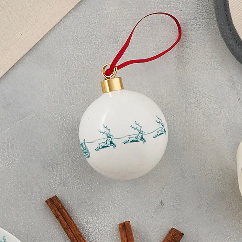 6cm Porcelain China Bauble