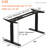 Jahairy Adjustable Height Steel Standing Desk-2122482311