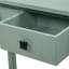 Console d'entrée rustique à texture brossée avec tiroirs et tablette inférieure pour le salon-92026504
