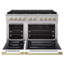 Zline Autograph 48 in. Marino Gas Range with 8 Burner DuoPro Cooktop w/ Accents-648056034-648056060