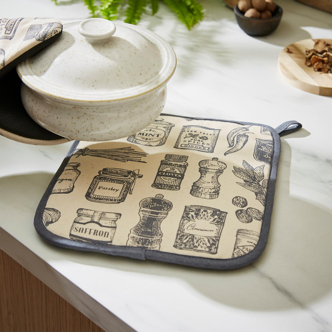 Ulster Weavers Herbs & Spices 100% Cotton Potholder