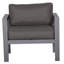 Chaise de terrasse avec coussins Aliyha