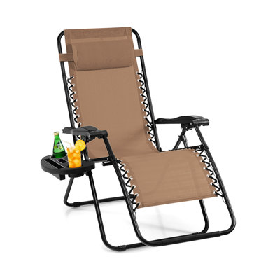 Brenden Metal Outdoor Lounge Chair