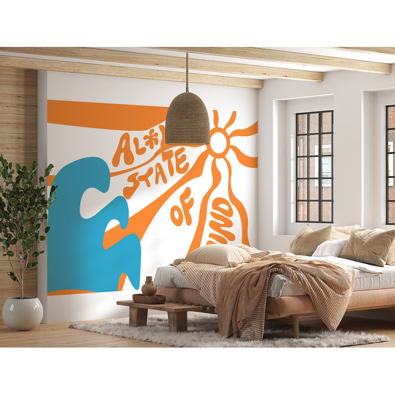 Adhésif mural Jaheam Tropical, L 57 po x L 41 po