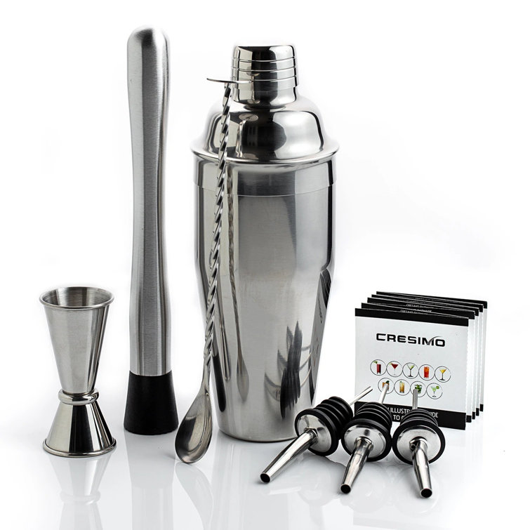  Bartesian Stainless Steel Cocktail Shaker - 16 Ounce