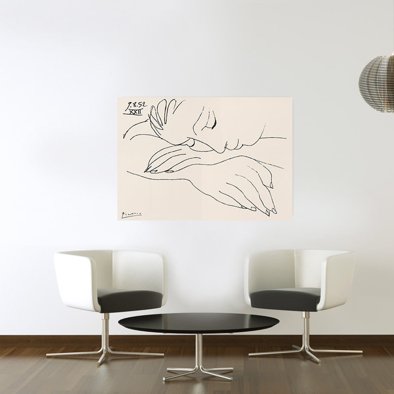 Pablo Picasso - No Frame Print on Wood