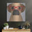 «Puggle portant des lunettes de hipster» par les affiliés Furbaby-1050720046