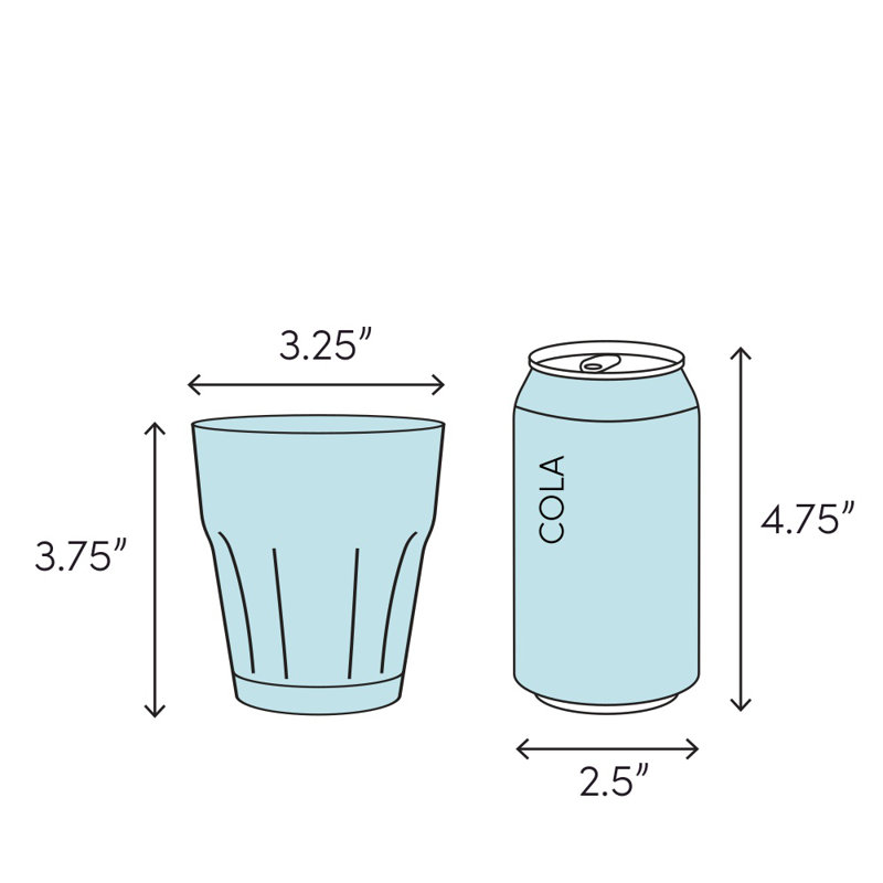 Verre à boire en plastique Hawaii, 9 oz